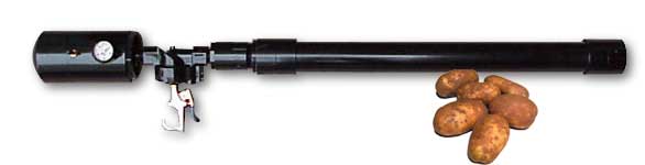 Mini Compressed Air Potato Gun : 4 Steps - Instructables